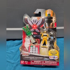 Power Rangers Megaforce Legendary Ranger Key Pack - Green, Yellow, Black